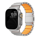 Correa de titanio y FKM de doble núcleo para Apple Watch