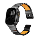 Correa de titanio y FKM de doble núcleo para Apple Watch