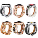 Pulsera de cuentas de lujo para Apple Watch