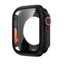 Adecuado para Apple Watch 360° funda protectora todo incluido + película templada