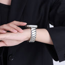 Elegante pulsera de acero inoxidable