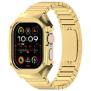 Correa de acero inoxidable con caja para Apple Watch Ultra