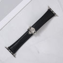 Correa de cuero magnética Saturn para Apple Watch