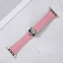 Correa de cuero magnética Saturn para Apple Watch