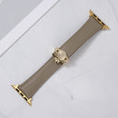 Correa de cuero magnética Saturn para Apple Watch