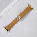 Correa de cuero magnética Saturn para Apple Watch