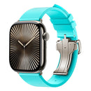 Correa de caucho fluorado de moda para Apple Watch