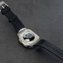 Correa de caucho fluorado mecánico para Apple Watch