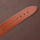 Correa de cuero de plena flor para Apple Watch