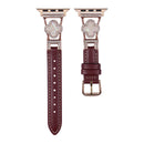 Correa de cuero Rose Fire