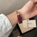 Correa de cuero Rose Fire