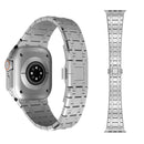 Banda de reajuste de cadena doble de acero inoxidable AP