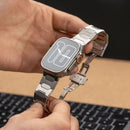 Correa de titanio de lujo para Apple Watch