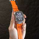 Correa de caucho fluorado mecánico para Apple Watch