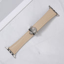 Correa de cuero magnética Saturn para Apple Watch