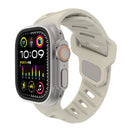 Correa deportiva de silicona con orificio inclinado para Apple Watch