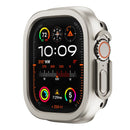 Marco de aleación de aluminio y funda protectora de silicona para Apple Watch