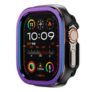 Marco de aleación de aluminio y funda protectora de silicona para Apple Watch