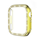 Funda de cristal templado con diamantes de imitación compatible con Apple Watch